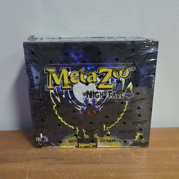 meta zoo Other - Nightfall Collectible Card Game Box - Black